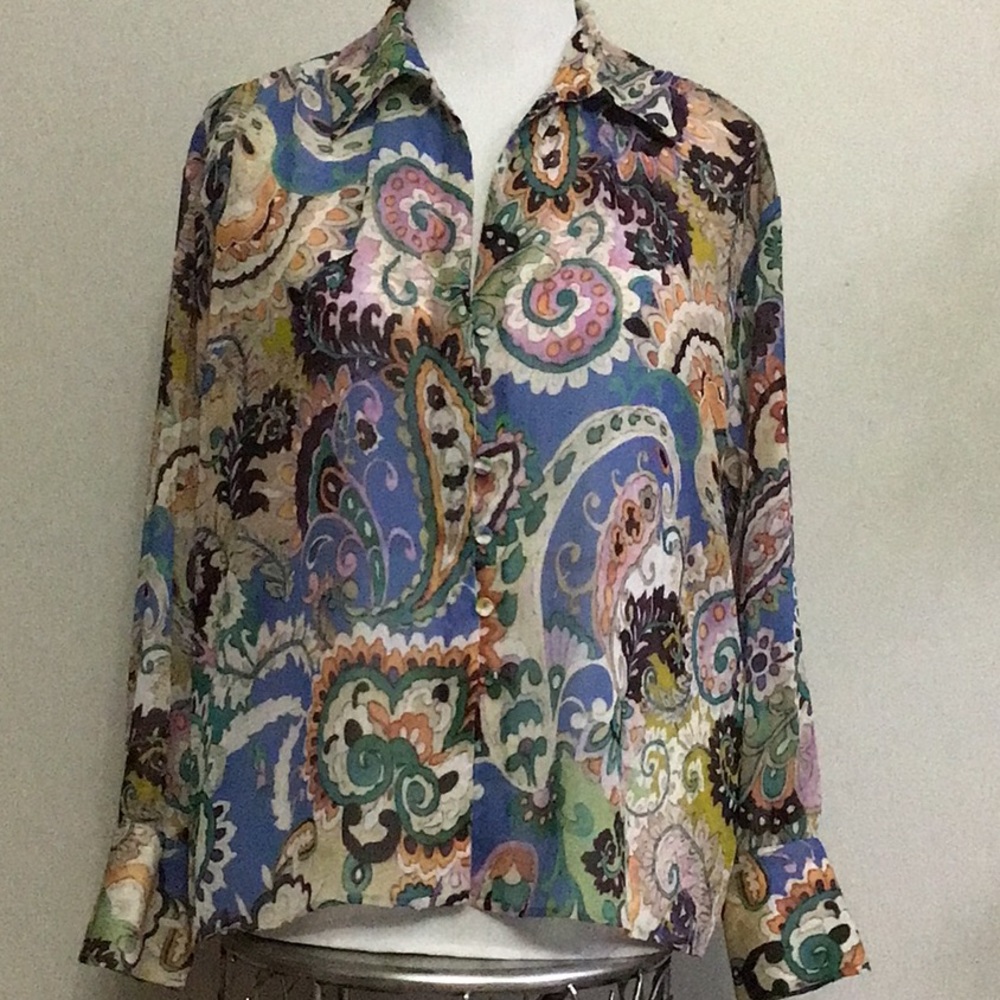 Zara long sleeve blouse
